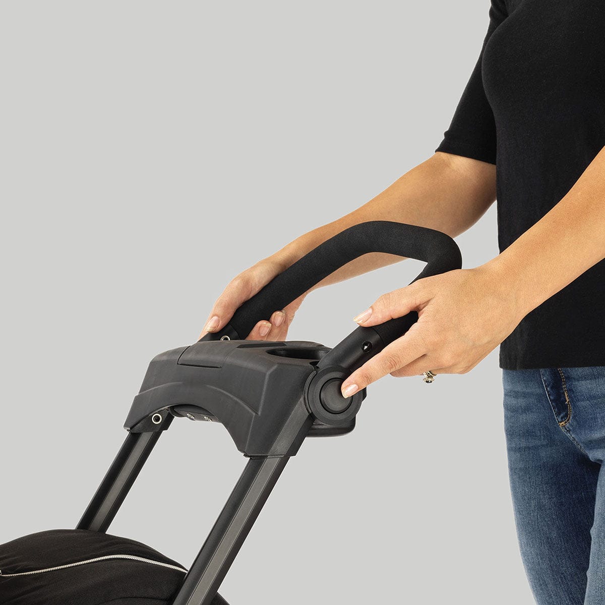 Chicco KeyFit Caddy Car Seat Frame Stroller - Black - 06079648950070