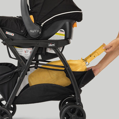 Chicco KeyFit Caddy Car Seat Frame Stroller - Black - 06079648950070