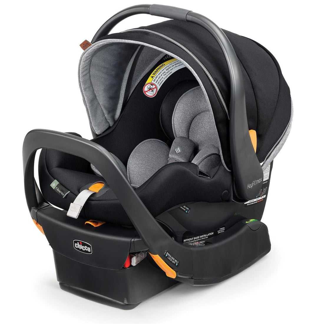 Chicco KeyFit Max Zip ClearTex Infant Car Seat - Apex - 05087113360070