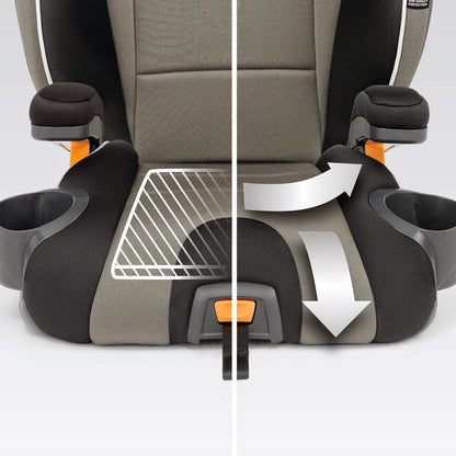 Chicco KidFit 2-in-1 Belt Positioning Booster Car Seat - Monaco - 00079014280070