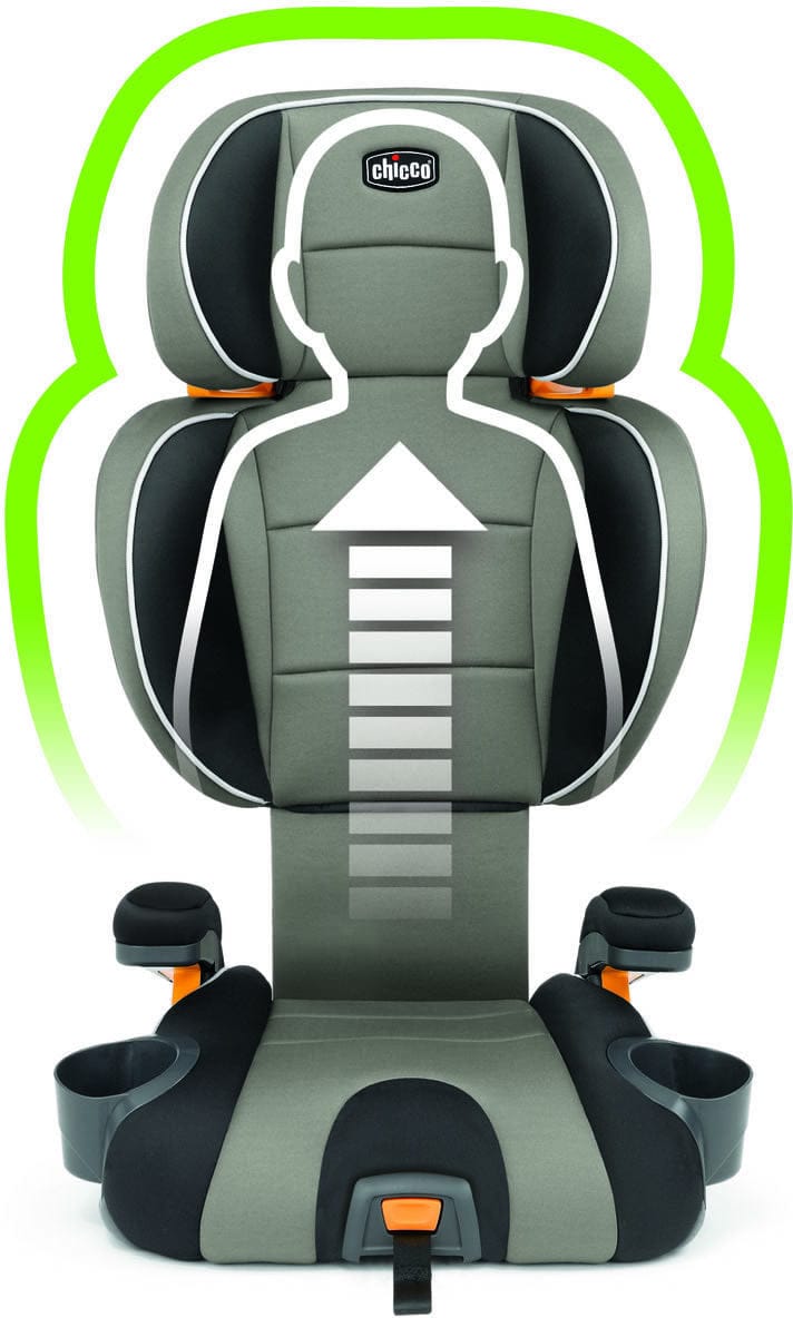 Chicco KidFit 2-in-1 Belt Positioning Booster Car Seat - Wimbledon - 00079014540070