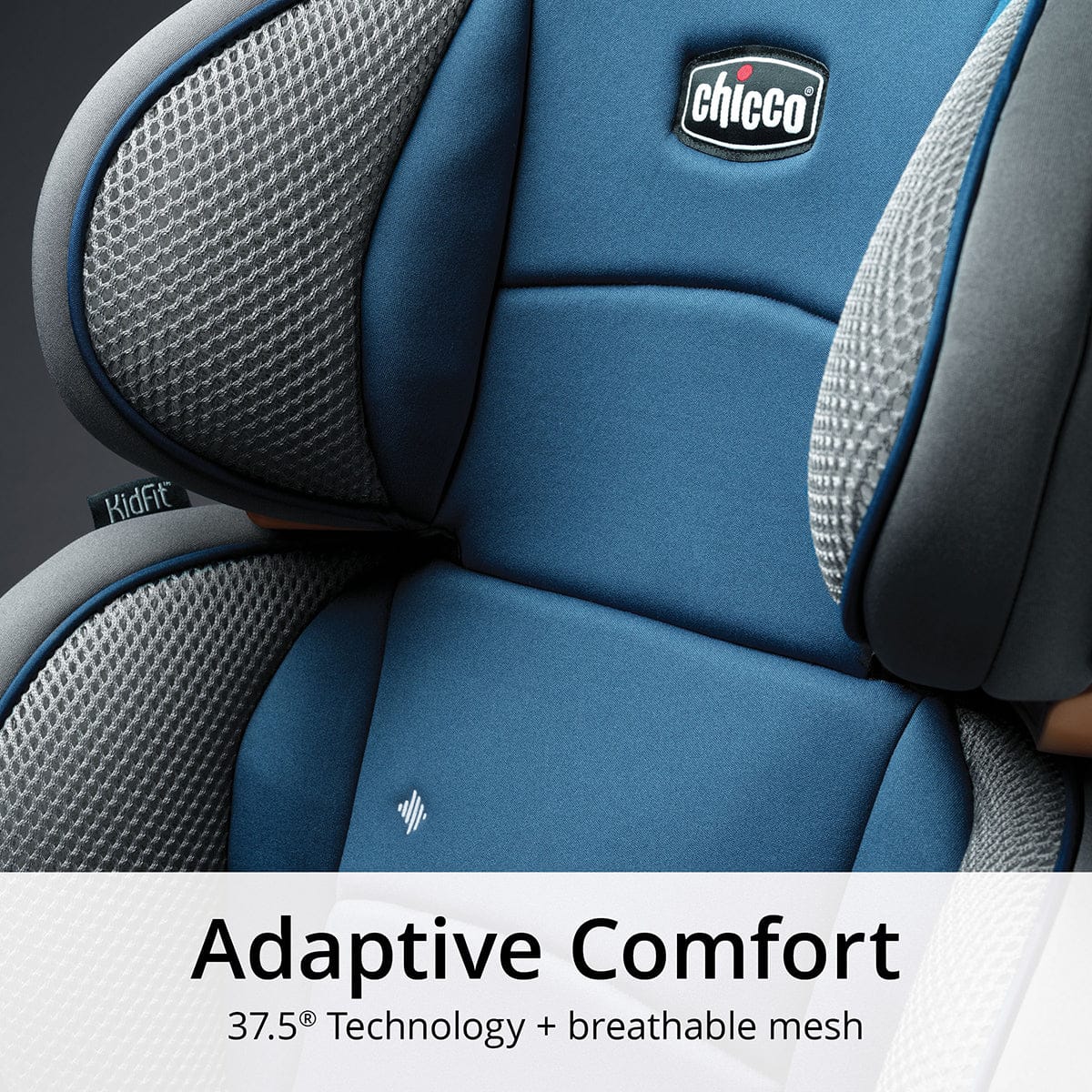 Chicco KidFit Adapt Plus 2-in-1 Belt Positioning Booster Car Seat - Ember - 07079728860070