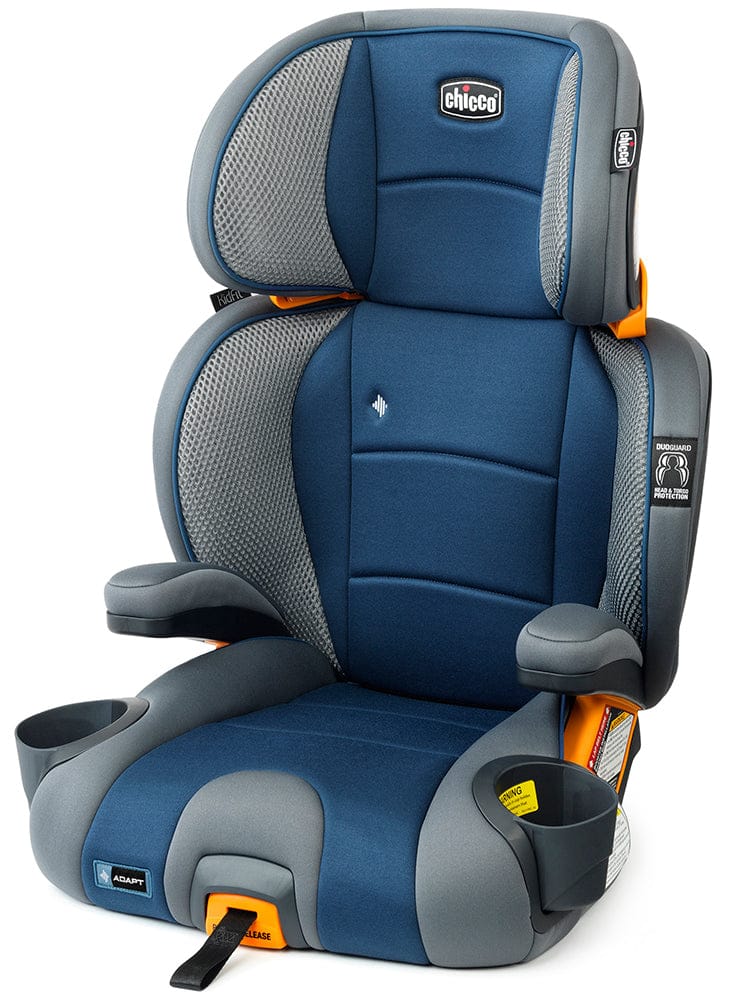 Chicco KidFit Adapt Plus 2-in-1 Belt Positioning Booster Car Seat - Vapor - 08079728050070