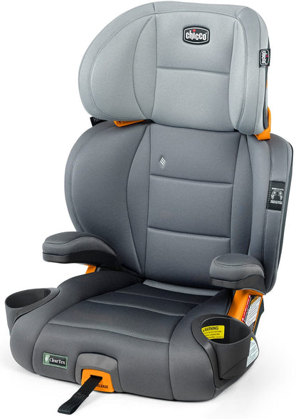Chicco KidFit ClearTex Plus 2-in-1 Belt Positioning Booster Car Seat - Drift - 00079627120070