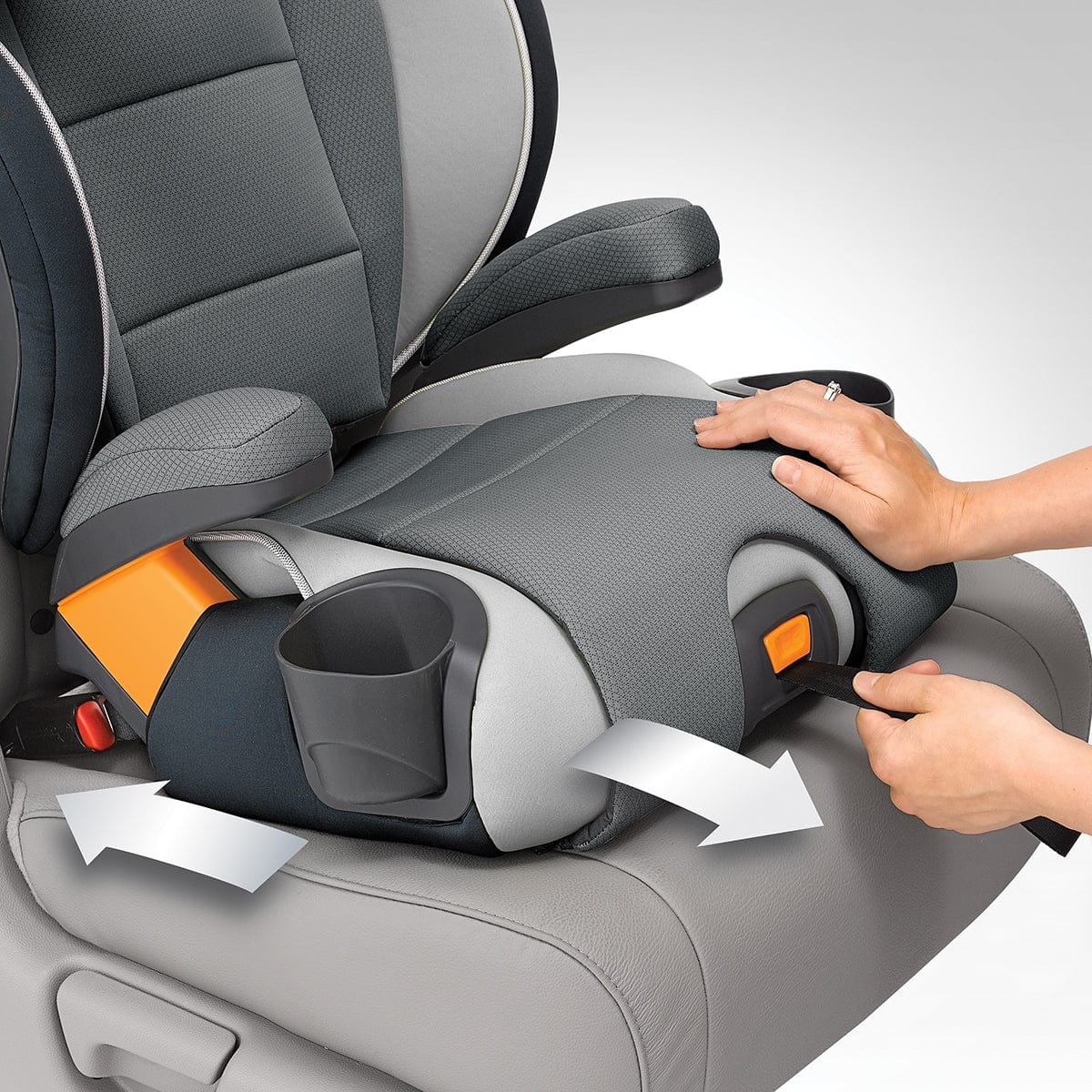 Chicco Kidfit Zip 2-in-1 Belt Positioning Booster Car Seat - Marina - 07079485420070