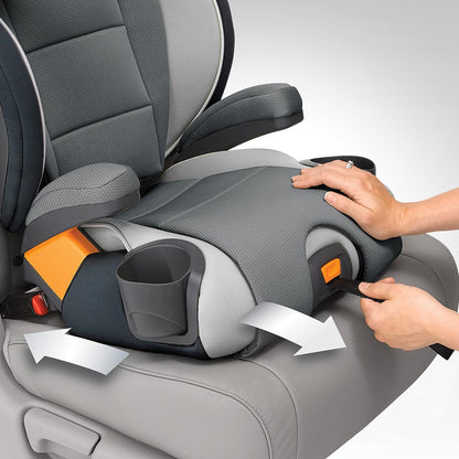 Chicco Kidfit Zip 2-in-1 Belt Positioning Booster Car Seat - Marina - 07079485420070