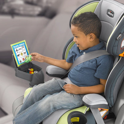 Chicco Kidfit Zip 2-in-1 Belt Positioning Booster Car Seat - Marina - 07079485420070