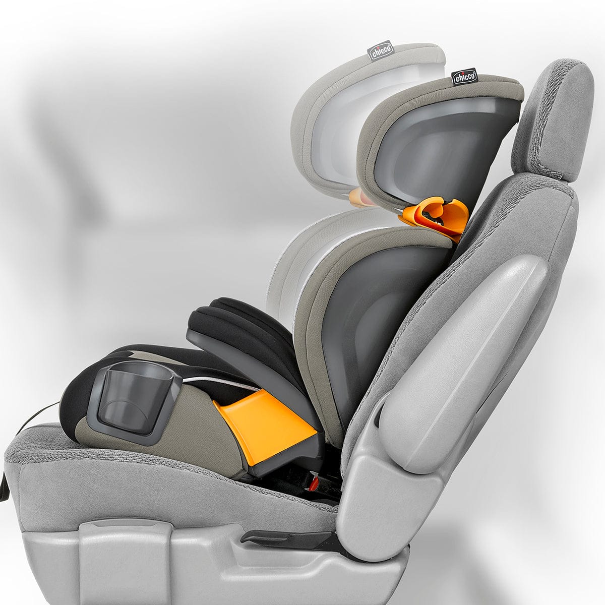 Chicco Kidfit Zip 2-in-1 Belt Positioning Booster Car Seat - Marina - 07079485420070