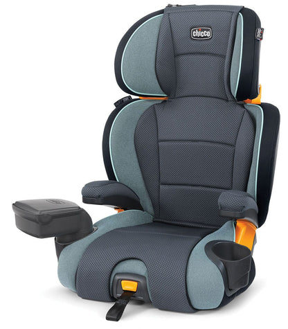 Chicco KidFit Zip 2-in-1 Belt Positioning Booster Car Seat - Midnight - 00079485460070