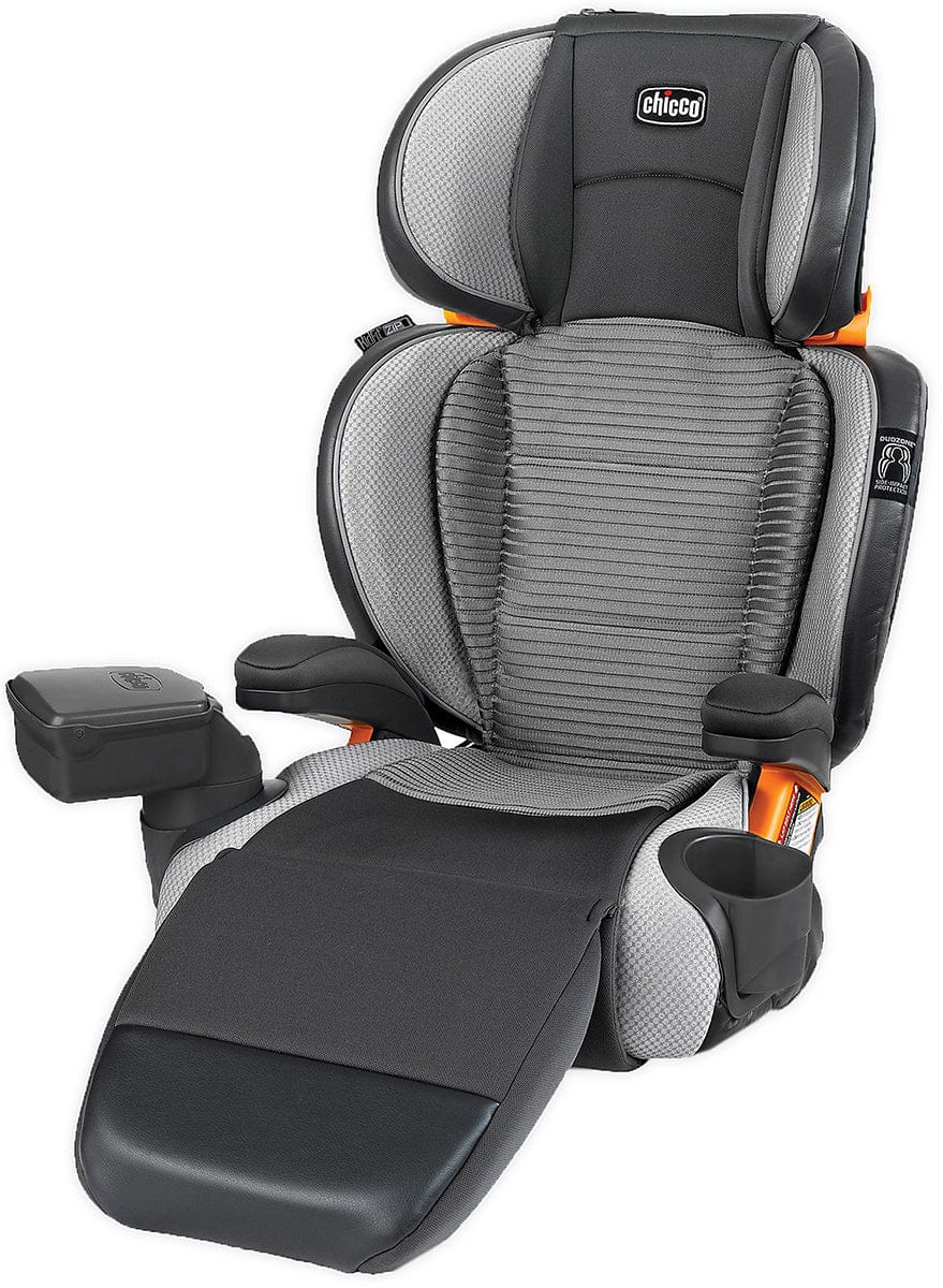 Chicco KidFit Zip Air Plus 2-in-1 High Back Belt Positioning Booster Car Seat - Atmos