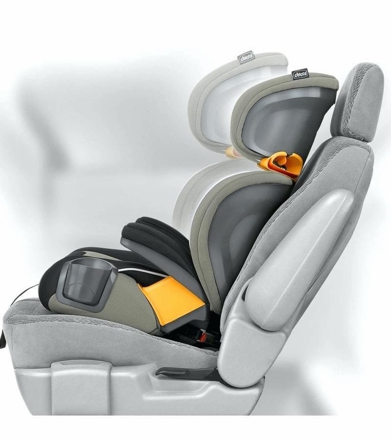 Chicco KidFit Zip Plus 2-in-1 High Back Belt Positioning Booster Car Seat - Seascape - 06079680390070
