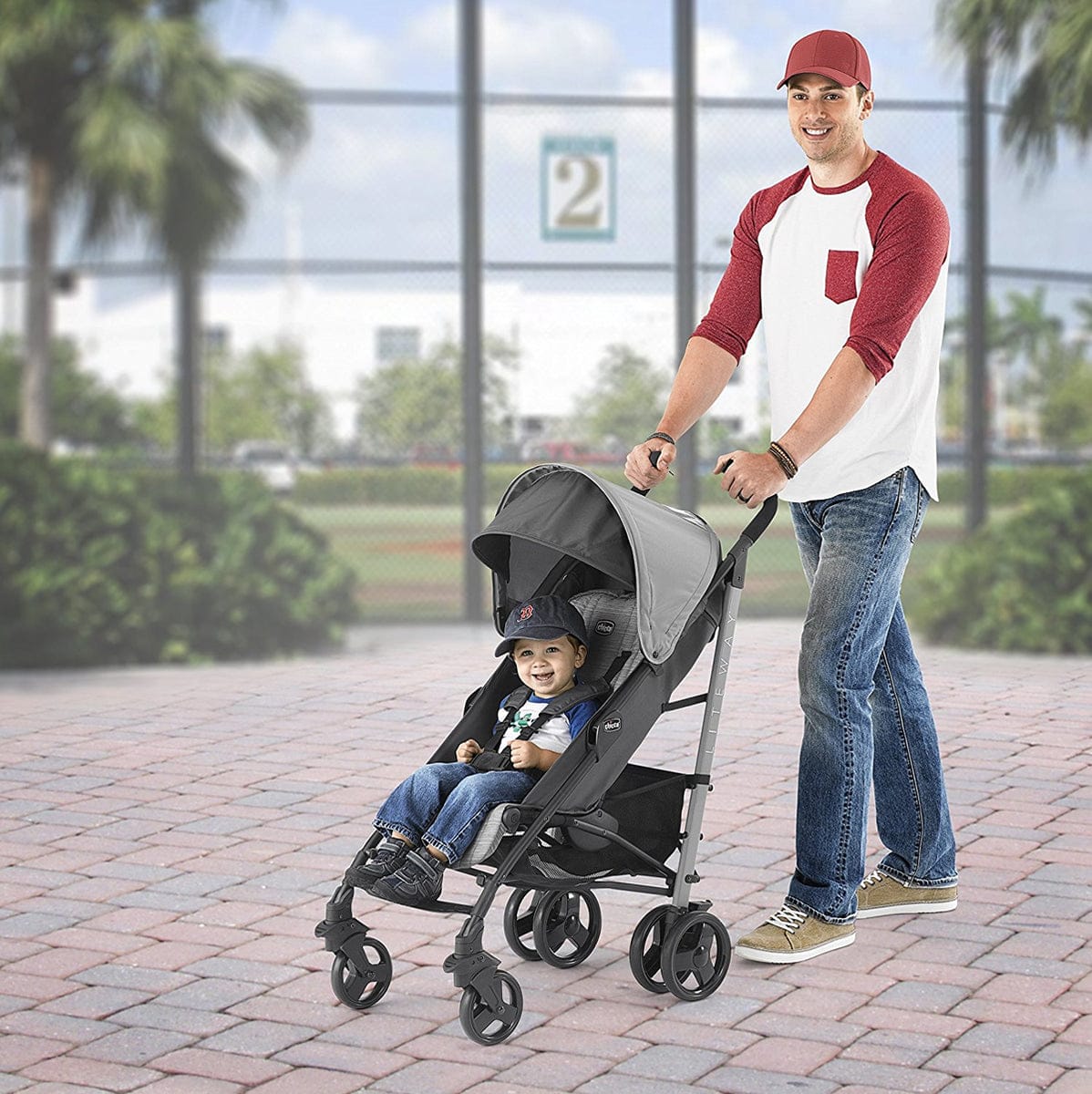 Chicco Liteway Umbrella Stroller - Fog