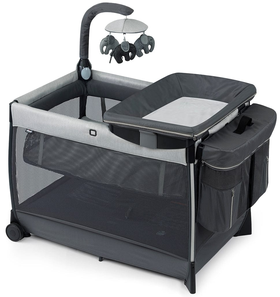 Chicco Lullaby Zip All-in-One Portable Playard - Driftwood - 06079754330070