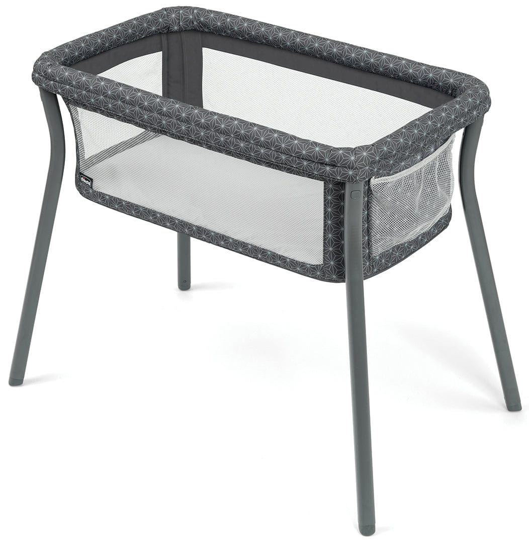 Chicco LullaGo Anywhere Portable Bassinet - Grey Star - 00079061840070