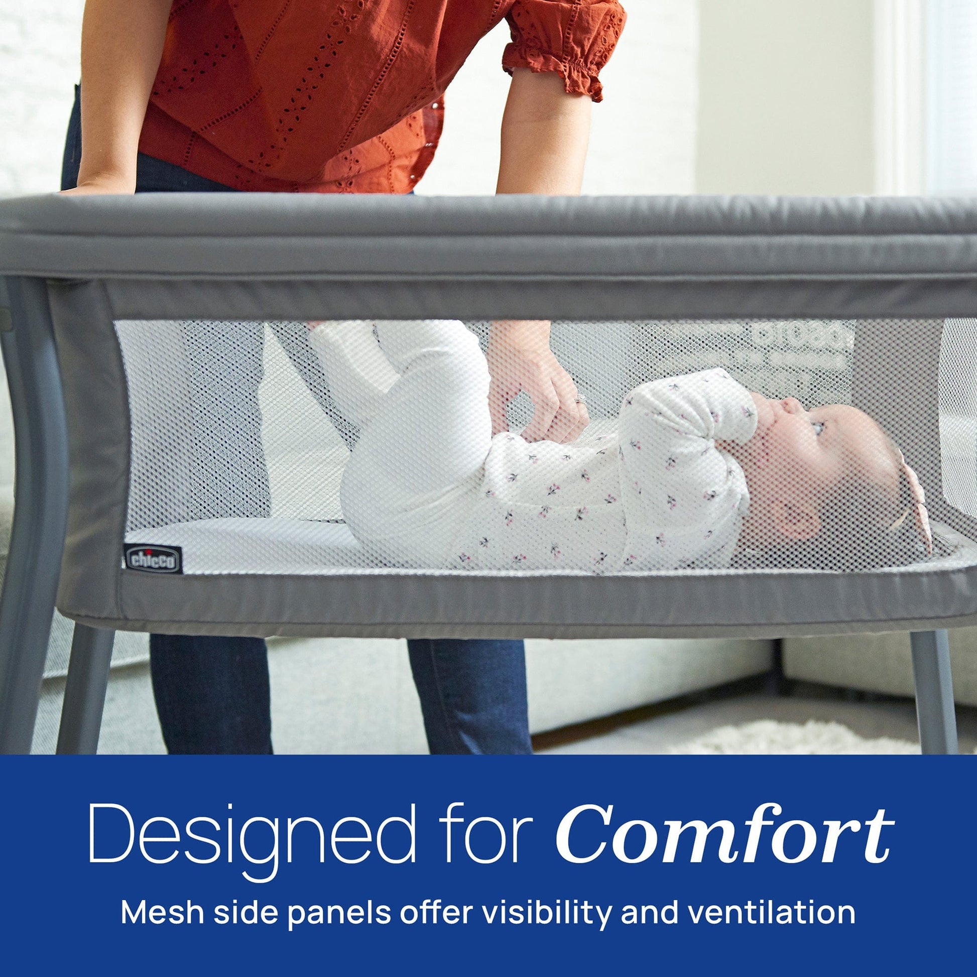 Chicco LullaGo Anywhere Portable Bassinet - Lyric - 06079061710070