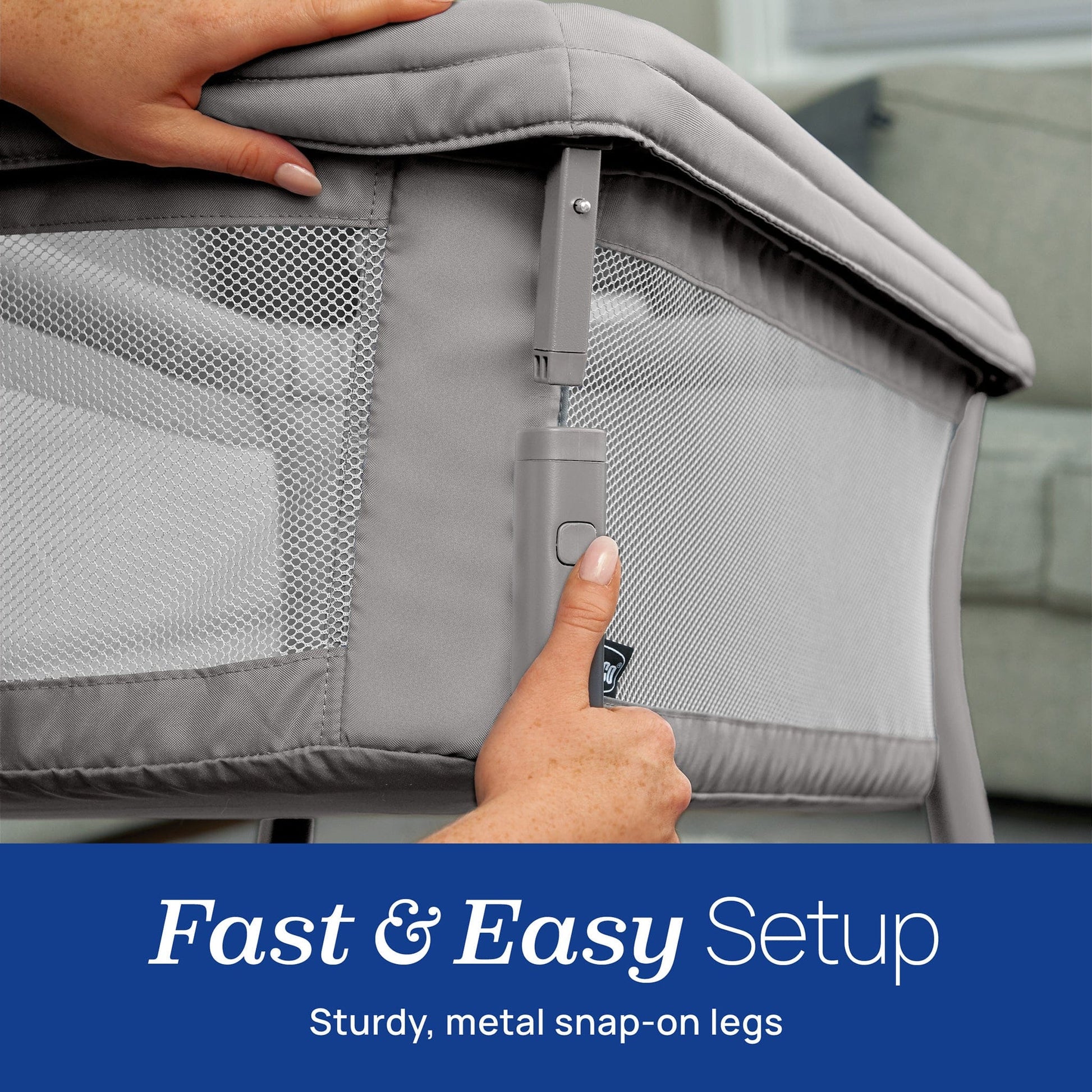 Chicco LullaGo Anywhere SE Portable Bassinet - Clay - 00087201530070
