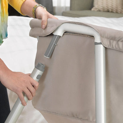 Chicco Lullago Portable Bassinet - Chestnut - 06079044540070