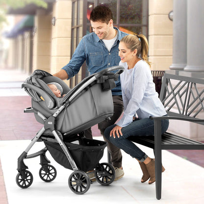 Chicco Mini Bravo Plus Travel System - Bombay - 00079660890070