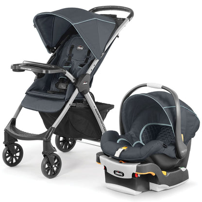 Chicco Mini Bravo Plus Travel System - Midnight - 00079660460070