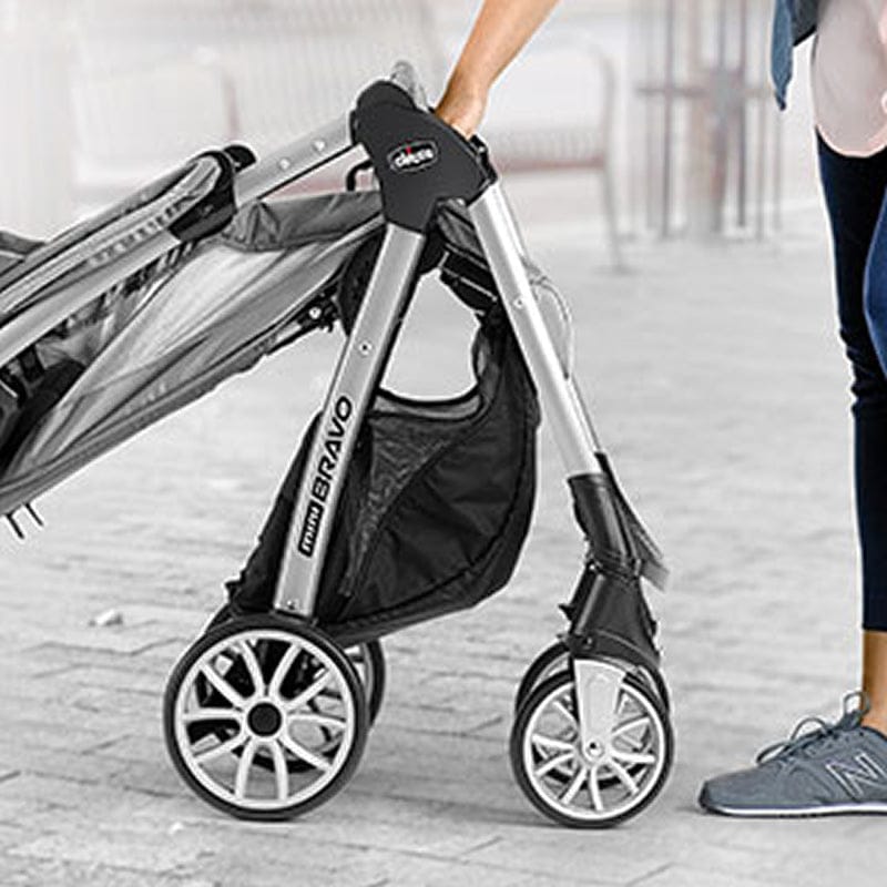 Chicco Mini Bravo Compact Stroller - Mulberry - 07079663280070
