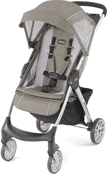 Chicco Mini Bravo Compact Stroller - Stone - 07079663230070