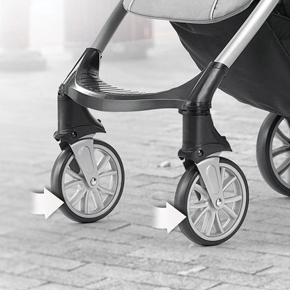 Chicco Mini Bravo Compact Stroller - Stone - 07079663230070