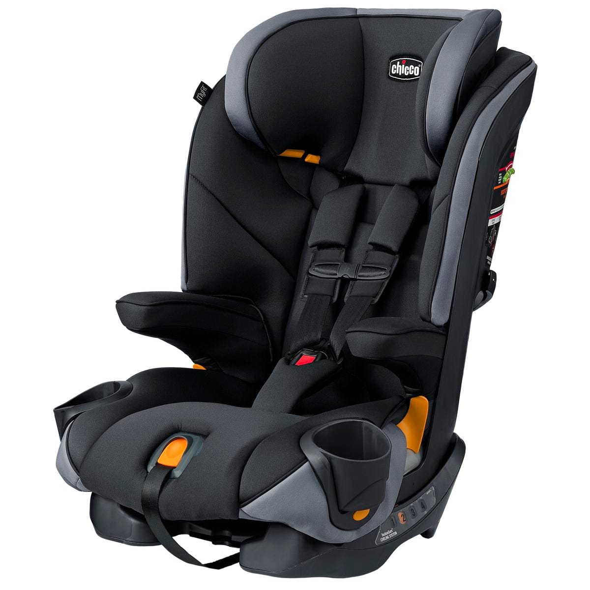 Chicco MyFit Harness Booster Car Seat - Iron – Albee Baby