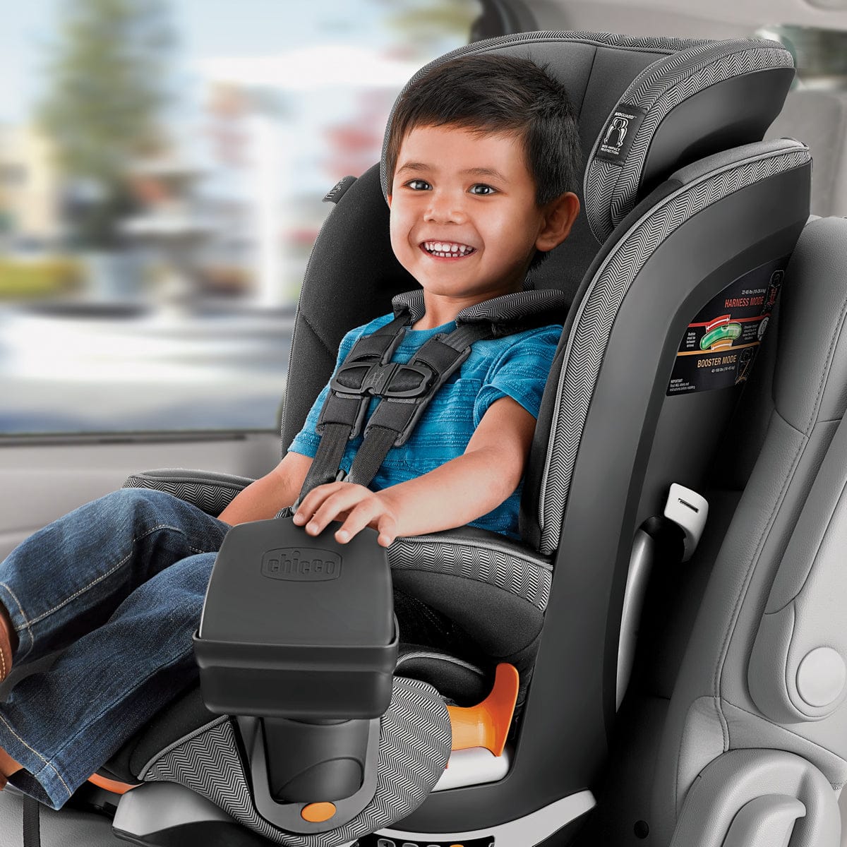 Chicco MyFit LE Harness Booster Car Seat - Anthem - 06079782630070