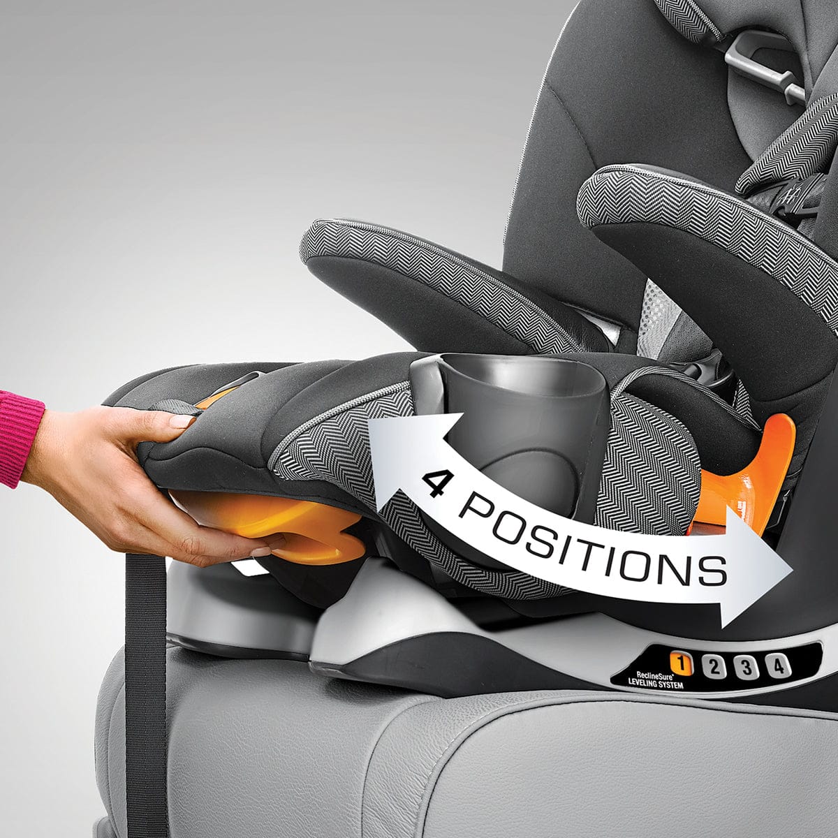 Chicco MyFit LE Harness Booster Car Seat - Anthem - 06079782630070