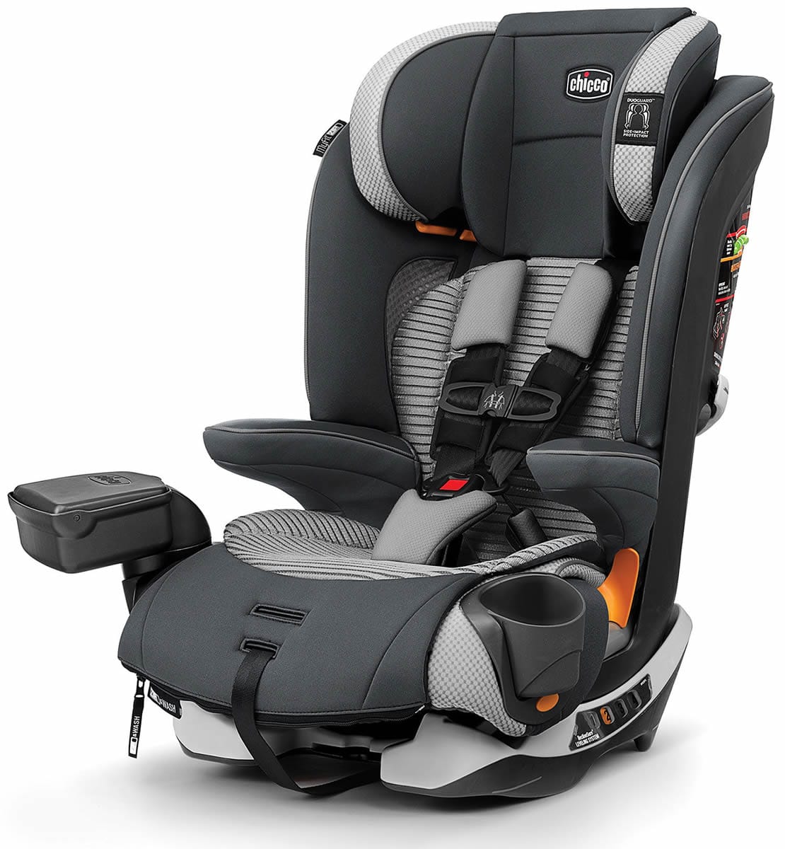 Chicco MyFit Zip Air Harness + Booster Car Seat - Atmos - 04079561190070