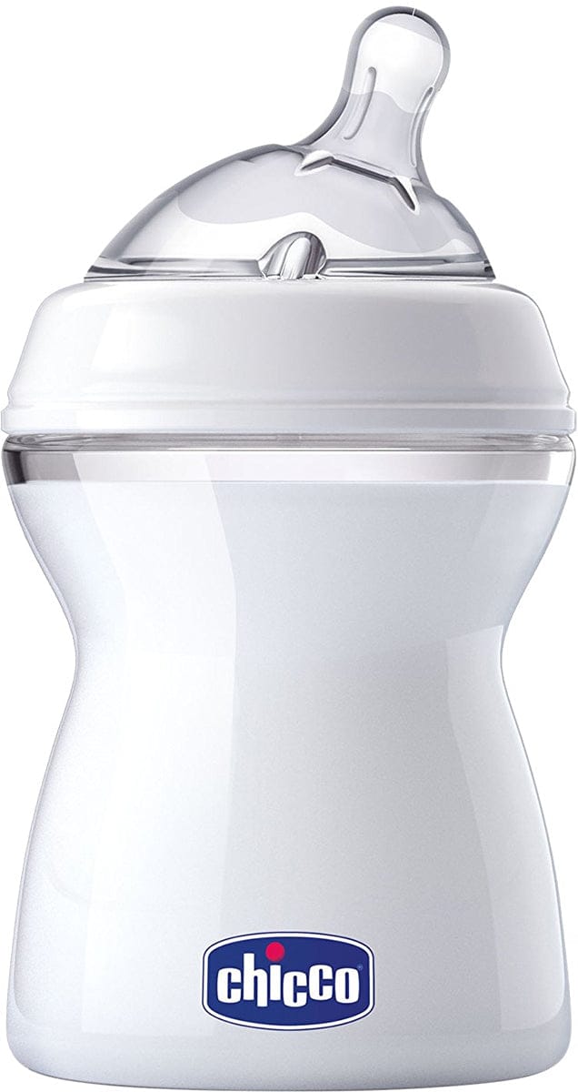 Chicco Naturalfit 8 oz. 0m+ Slow Flow Bottle & Bonus Nipple - 00080823100070
