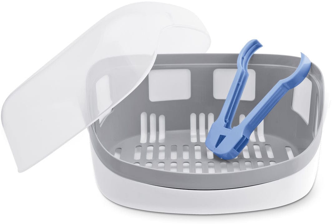 Chicco NaturalFit Microwave Steam Sterilizer - Gray - 00065846500070