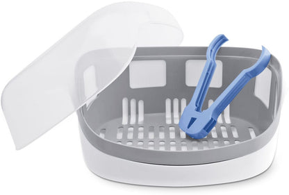 Chicco NaturalFit Microwave Steam Sterilizer - Gray - 00065846500070