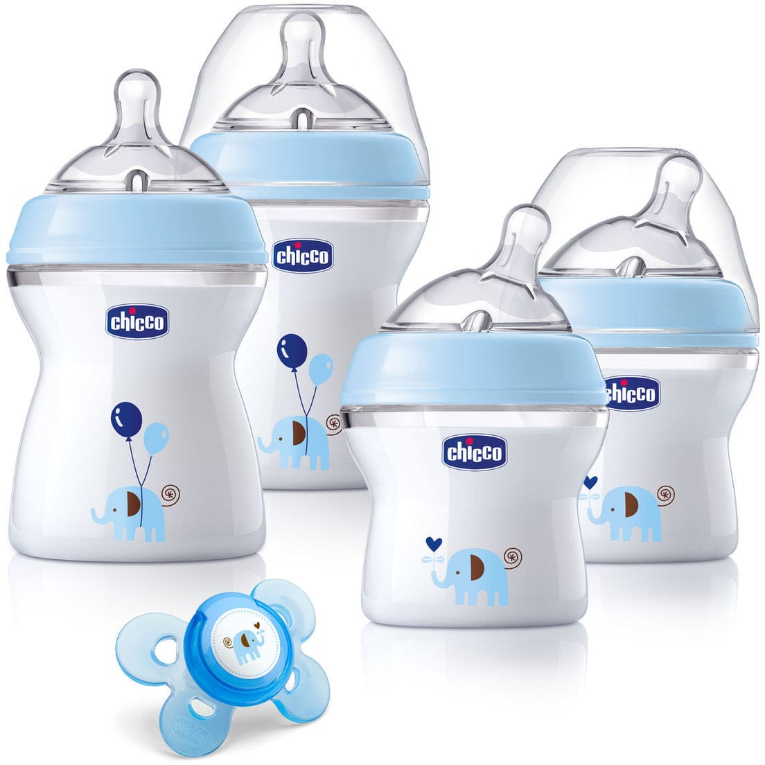 Chicco NaturalFit Newborn Gift Set - Blue Deco - 00080811620070