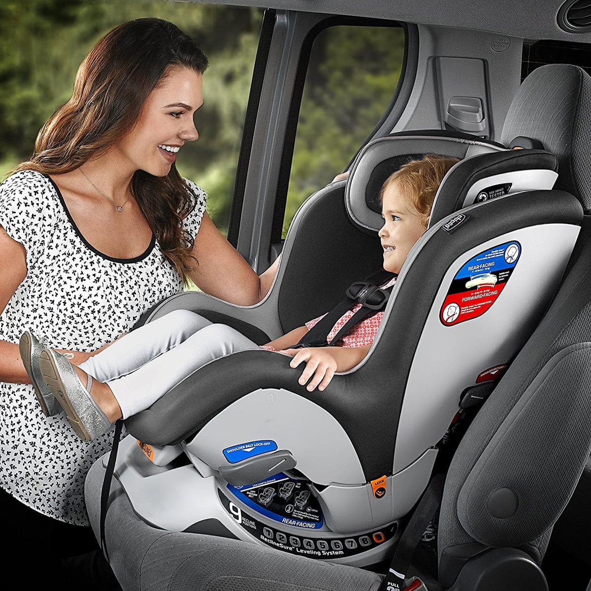 Chicco Nextfit IX Zip Air Convertible Car Seat - Surf - 04079779270070