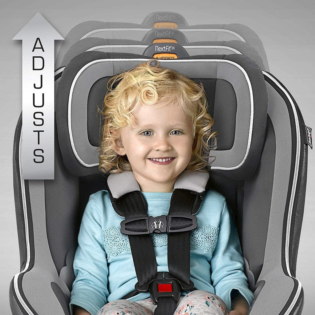 Chicco Nextfit IX ZIP Convertible Car Seat - Manhattan - 05079672020070
