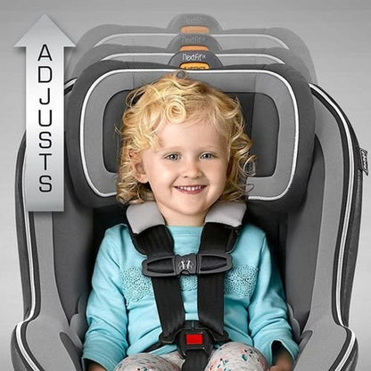 Chicco NextFit iX Zip Convertible Car Seat - Steel Blue - 06079672880070