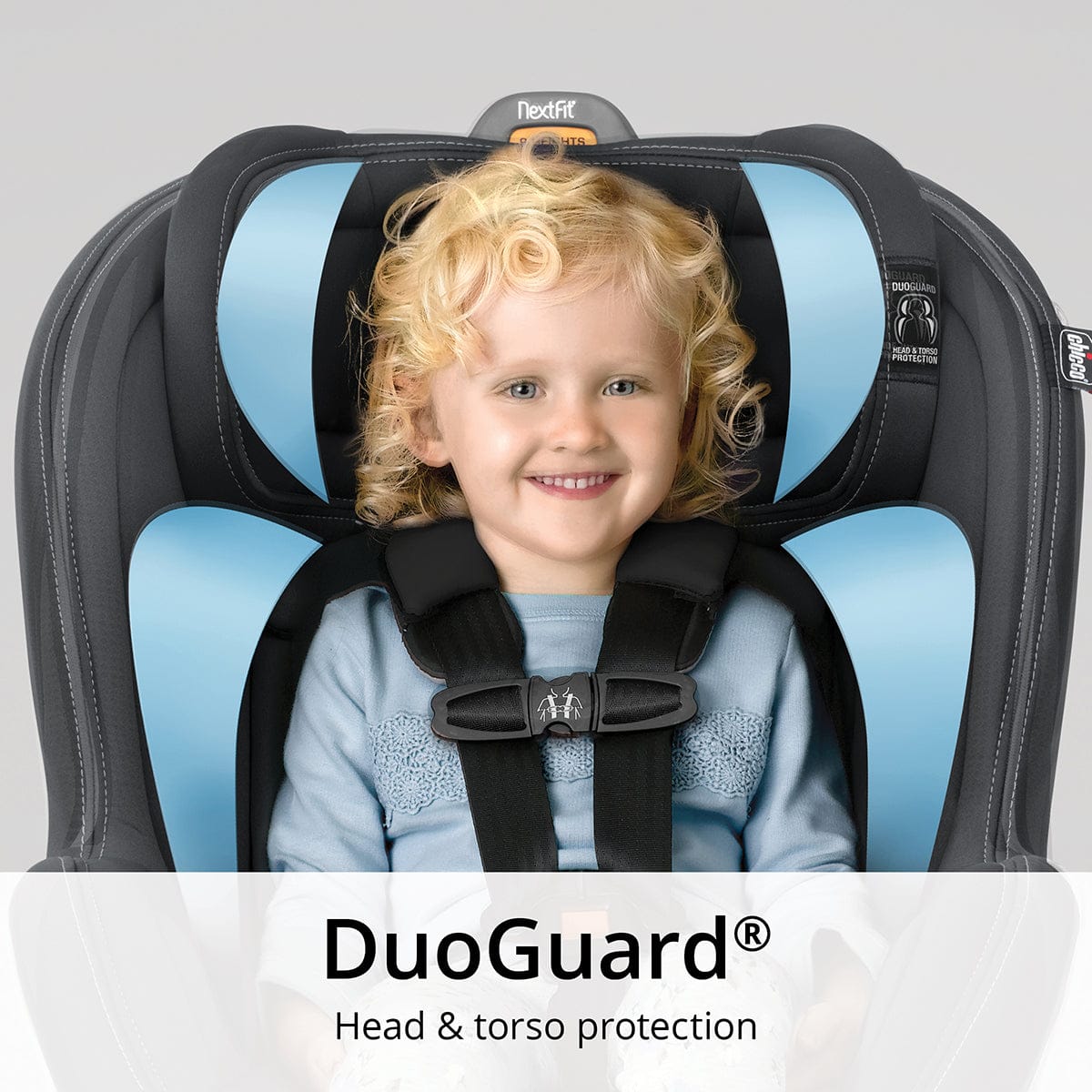 Chicco NextFit Max Zip Air Convertible Car Seat - Atmosphere - 05079671570070