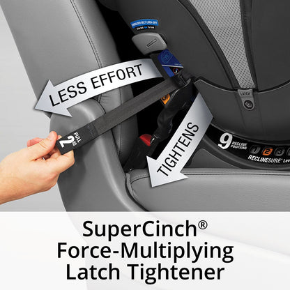 Chicco NextFit Max Zip Air Convertible Car Seat - Vero - 05079671460070