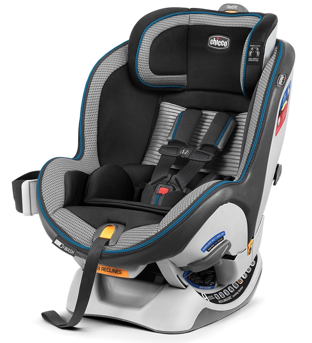 Chicco NextFit Zip Air Convertible Car Seat - Azzurro - 00079851410070