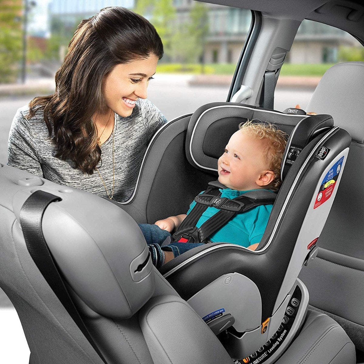 Chicco NextFit Zip Convertible Car Seat - Corvus - 05079852890070