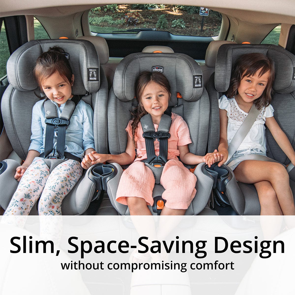 Chicco OneFit ClearTex All-In-One Convertible Car Seat - Lilac - 07079741350070