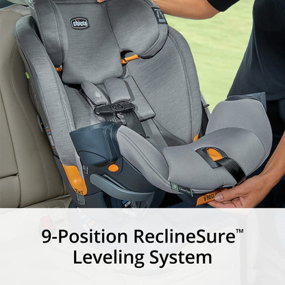 Chicco OneFit ClearTex All-In-One Convertible Car Seat - Obsidian - 08079741240070