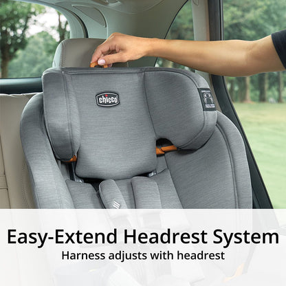 Chicco OneFit ClearTex All-In-One Convertible Car Seat - Slate - 00079741040070