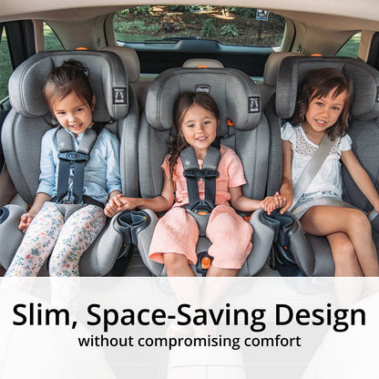 Chicco OneFit ClearTex All-In-One Convertible Car Seat - Slate - 00079741040070