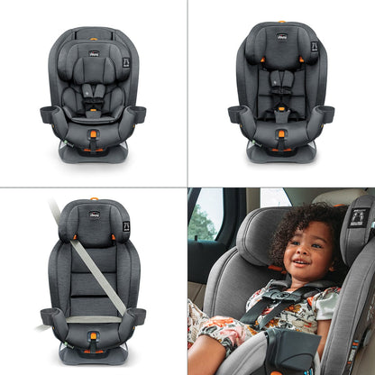 Chicco OneFit ClearTex All-In-One Convertible Car Seat - Slate - 00079741040070