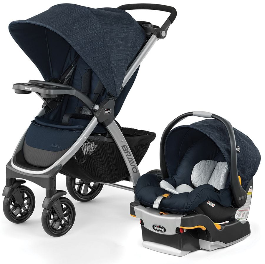 Chicco OPEN BOX Bravo Trio Travel System - Brooklyn - 04079632200070-ob