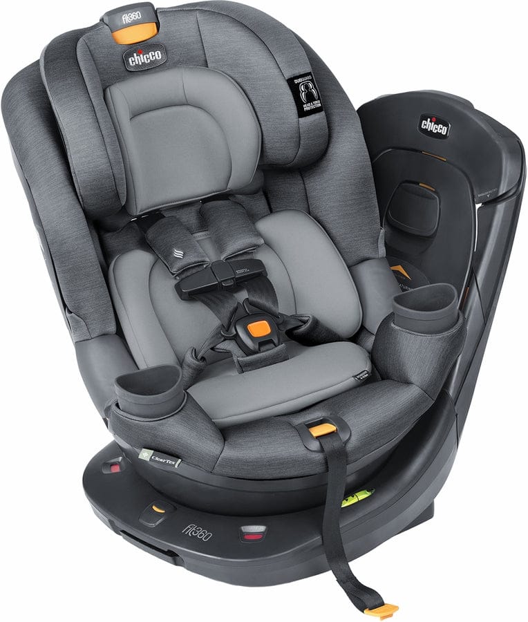 Chicco OPEN BOX Fit360 ClearTex Rotating Convertible Car Seat - Drift - 00079690120070-ob