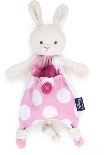 Chicco Pocket Buddies Pacifier Holder - Pink - 00008012100070