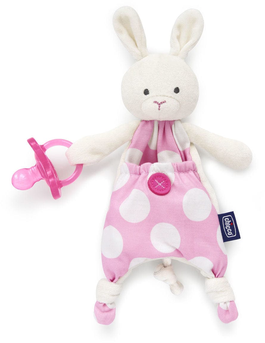 Chicco Pocket Buddies Pacifier Holder - Pink - 00008012100070